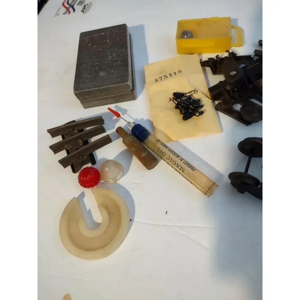 Antique Train Parts Lot Vintage